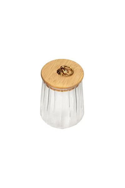 Porland Martie Bamboo Lid Glass Storage Container 650ml