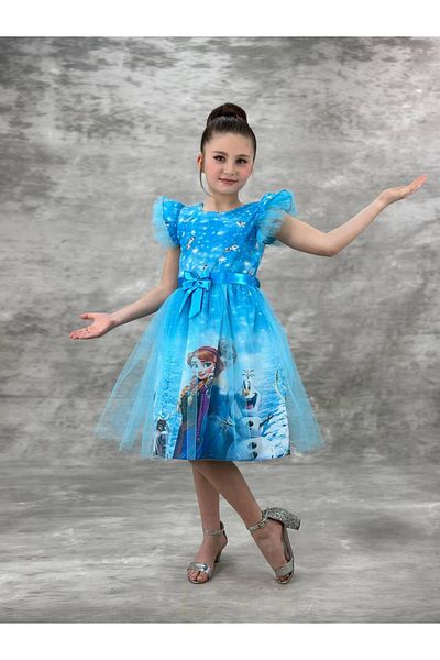 Little Pumpkin Φόρεμα Tutu Crepe Girl Elsa
