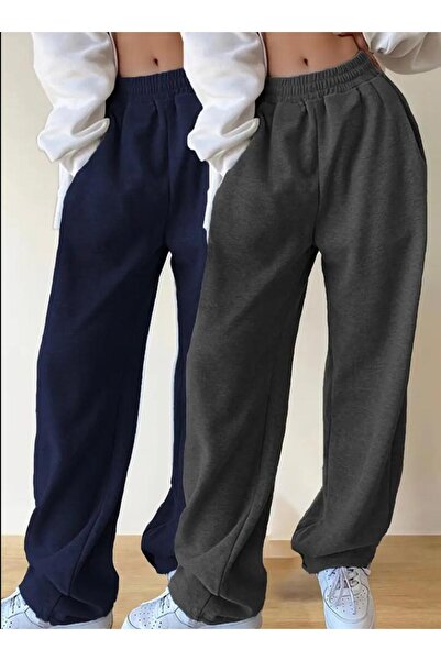 UYN SPORT Φαρδιά πόδια oversized Φόρμα Άνετη Φορέσιμη Φόρμα 2 τεμαχίων