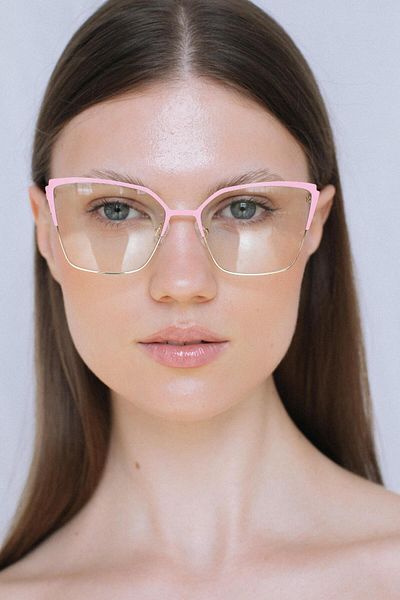 Bilge Karga Emiel Pink Blue Light Protective Glasses