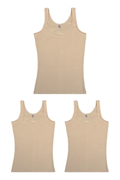 TEKKAPLAN 3-Piece Women's Skin Sports Tank Top