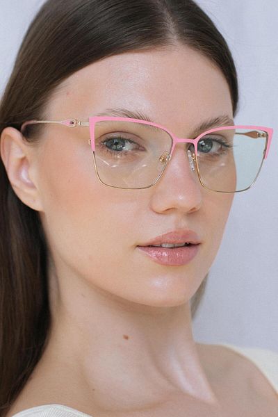 Bilge Karga Jacco Pink Blue Light Protective Glasses