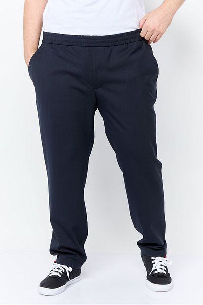 Gant Men Slim Fit Plain Chino Pants, Navy