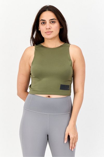 adidas x Parley Women Sportswear Fit Sleeveless Training Tank Top, Olive
