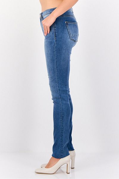 Esprit Women Slim Fit Washed Stretchable Jeans, Light Blue
