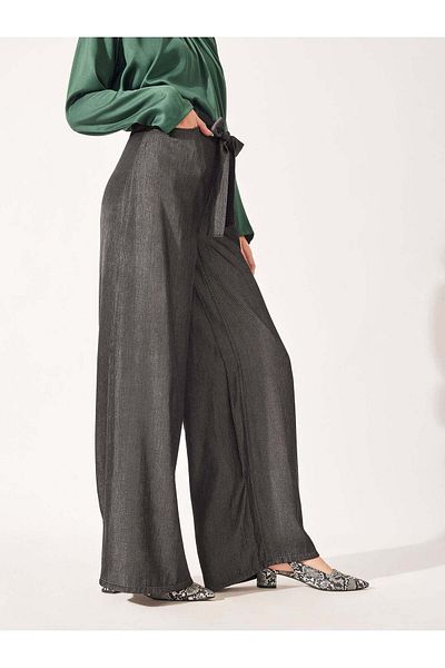 The Label Life Charcoal Belted Pants
