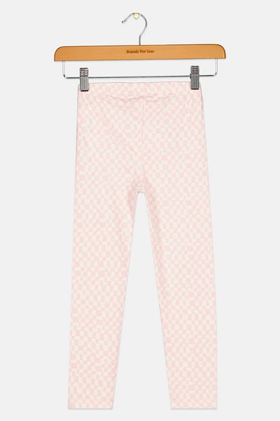 GAP Toddlers Girl Checkered Pull On Leggings, Multicolor