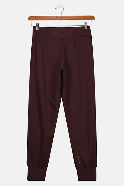 adidas Kids Girl Regular Fit Outdoor Leggings, Dark Maroon