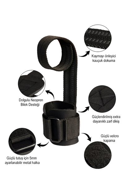 Nutriking 2Pcs Lifting Straps: Weight Strap with Pad