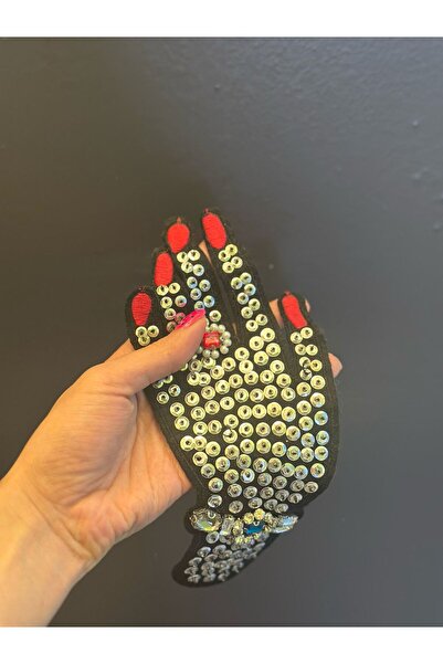 Gönülden Tasarım ŠARENI KAMEN, RUČNO ŠIVANA APLIKACIJA 22X10 CM