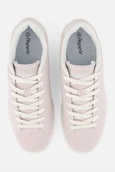 Algspar Men Lace Up Casual Shoes, Light Grey