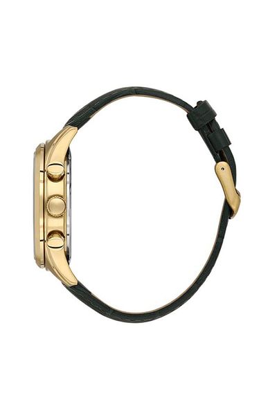 Daniel Klein Dke.1.10824-5 Exclusive All Functions Active 3 Atm Water Resistant Leather Watchband Green