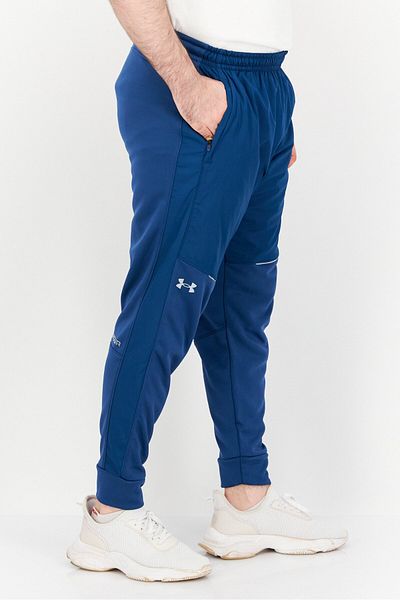 Under Armour Men Loose Fit Training Track Pants, Blue