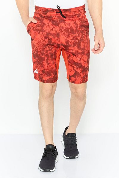 adidas Men Sportswear Fit 2 In 1 Brand Logo Training Short, Multicolor