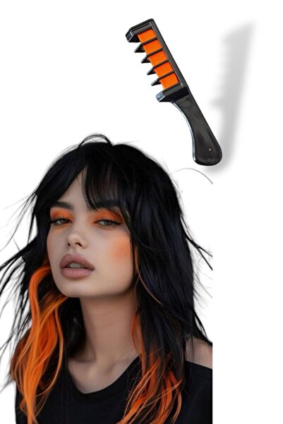 TAKIŞTIR Orange Color Hair Chalk
