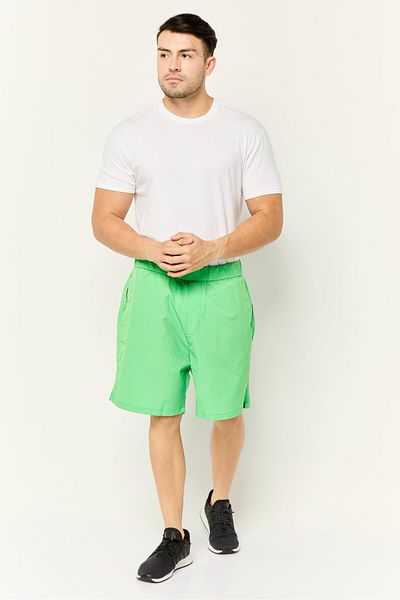Esprit Men Textured Basic Shorts, Green