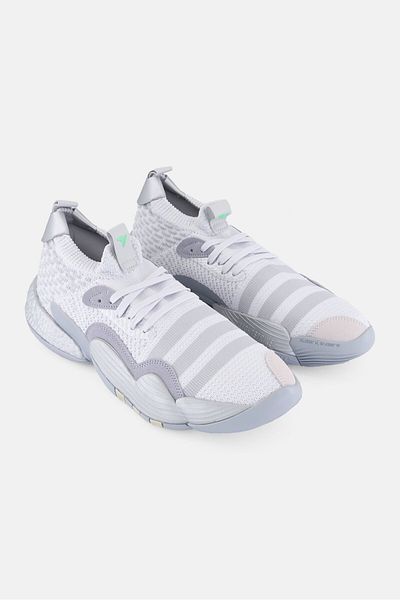adidas Men Trae Young Lace Up Basketball Shoes, White
