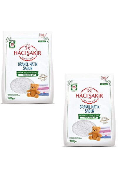 Hacı Şakir Granül Matik Bebekler Ve Hassas Ciltler Için Çamaşır Deterjanı 100...