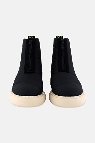 Toms Women Alpargata Mallow Puffer Zip Up Ankle Boots, Black