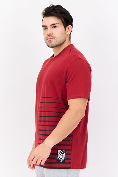 Puma Men Sportswear Fit Short Sleeve Outdoor T-shirt, Brown/black
