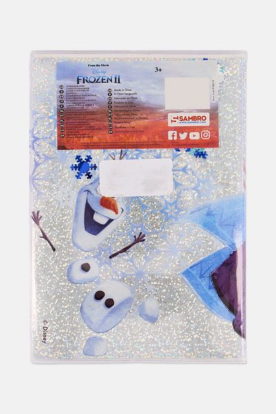 Disney Frozen 2 Snow Sparkles A5 Confetti Notebook, Multicolor