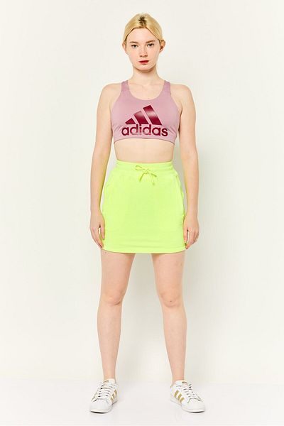adidas Women Sportswear Fit Outdoor Skirt, Lime Green