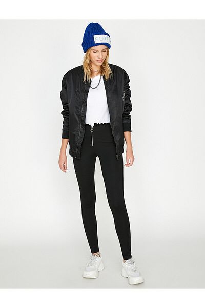 Koton Zipper Detailed Leggings