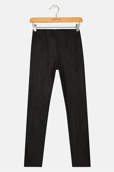 Guess Kids Girl Solid Pull On Leggings, Black