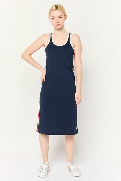 Esprit Women Textured Midi Dress, Multicolor