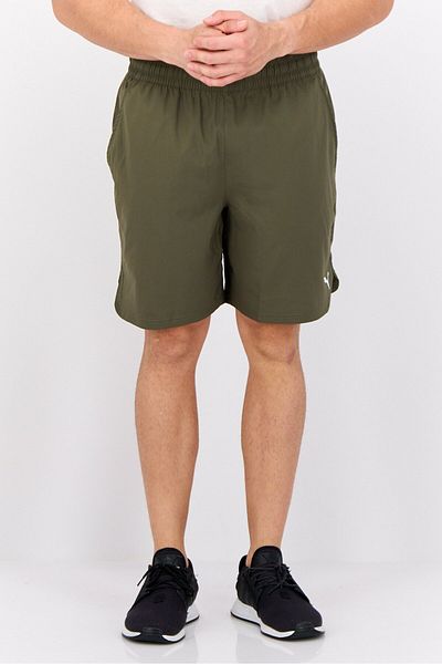 Puma Men Sportswear Fit Brand Logo Training Shorts, Moss Green