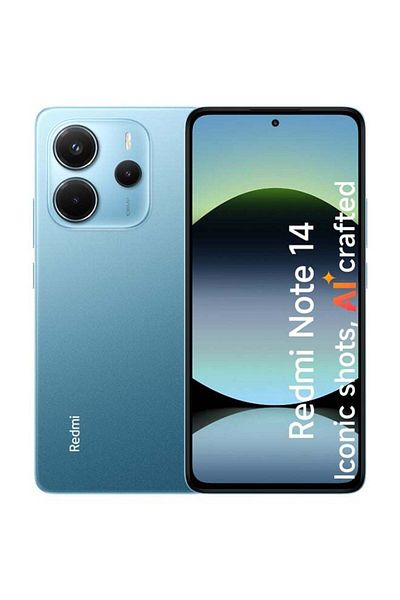 Xiaomi Redmi Note 14 4G Dual SIM Ocean Blue 8GB RAM 256GB - Middle East Version