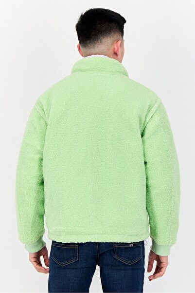 Esprit Men Quilted Detachable Sleeve Reversible Puffer Jacket, Multicolor