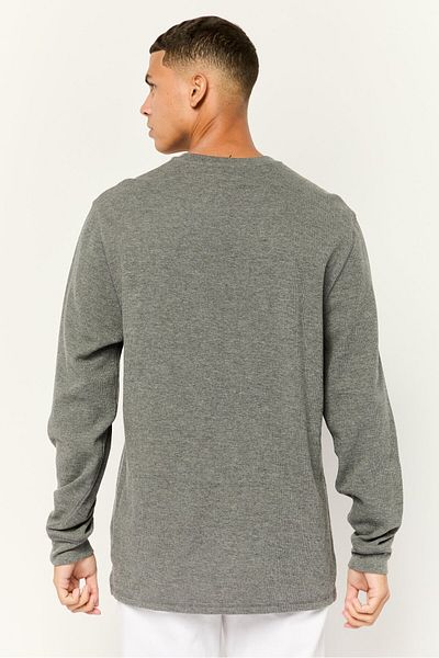 Polo Ralph Lauren Men Crew Neck Embroidered Logo Long Sleeves Sweatshirt, Grey