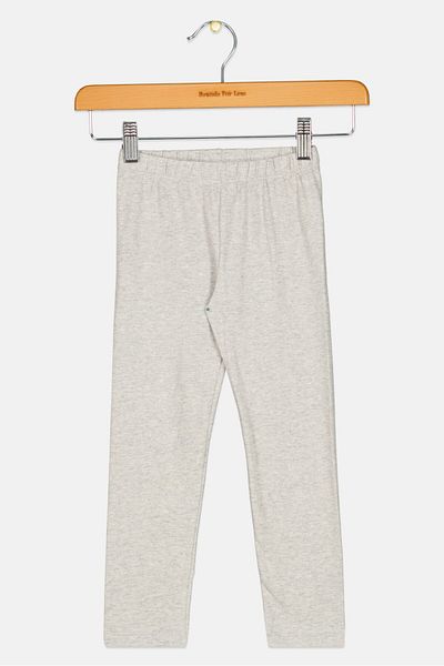 GAP Kids Girl Heather Pull On Leggings, Grey Heather