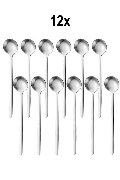 Chavin 12 Pcs Steel 15 cm Cup Latte Coffee Mixing Spoon Mt161By-12
