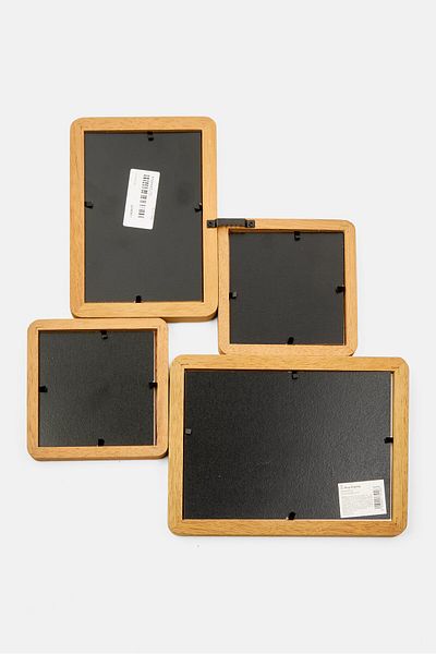 Muy Mucho Multi Photo Frame 32,5 x 2 x 36,2 cm,, Tan