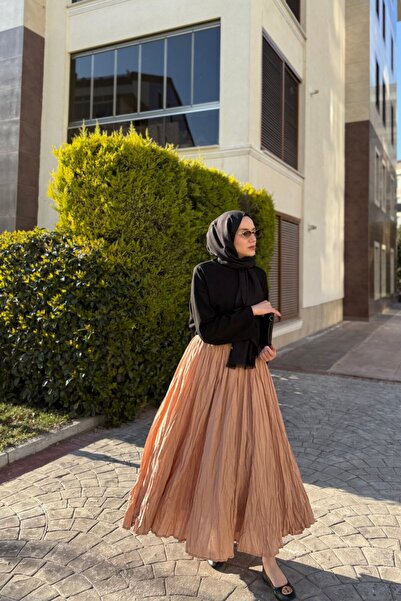 LOCCO Women's Voile Skirt - Salmon