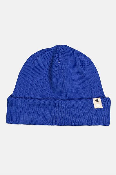 adidas Men Brand Logo Beanie, Blue