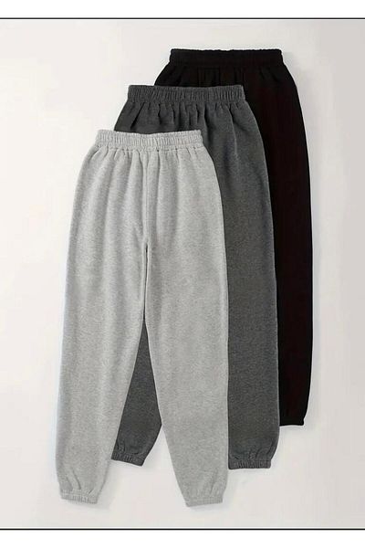 UYN SPORT Jogger Leg Oversize Fit Comfortable Clothing 3-Piece Sweatpants