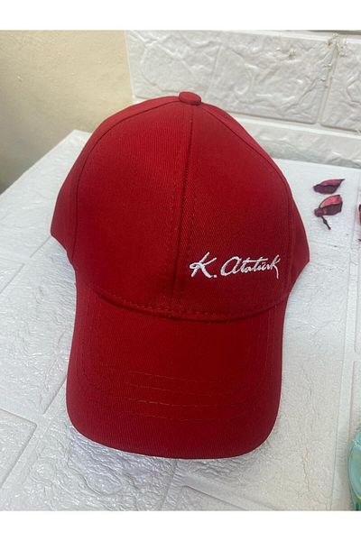 sema aksesuar Unisex Ataturk Written Hat - 19 May, Adjustable with Velcro