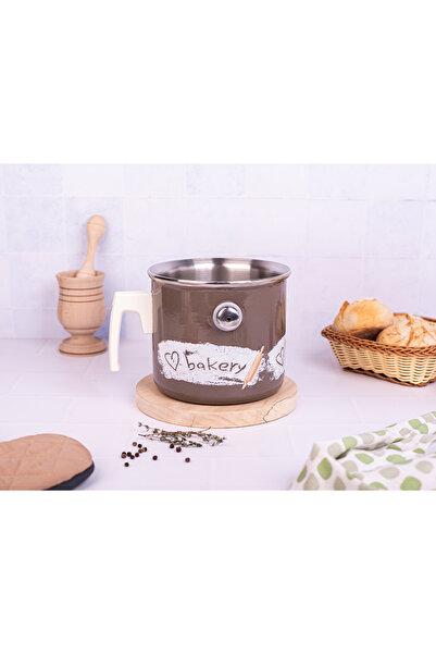 Metalac Oala pentru gatit la abur 2l Bakery Metalac, email, 16cm, 2l
