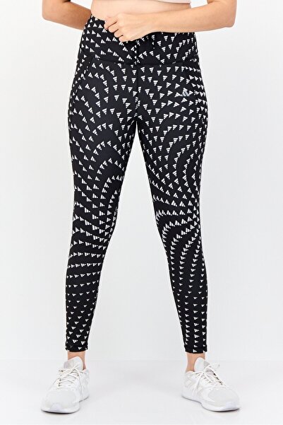 adidas بنطال رياضي ضيق للتدريب للنساء، أسود