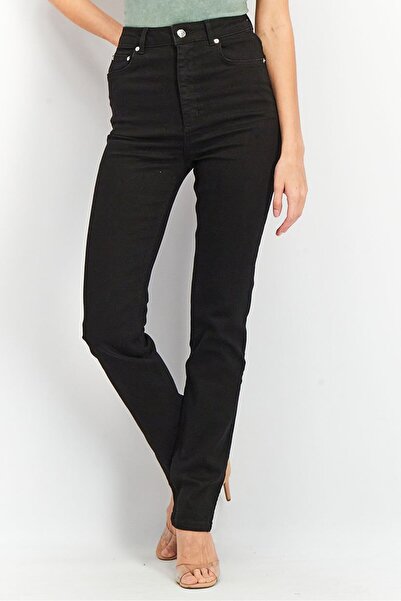 Asos Design Women Skinny Fit High Waist Jeans, Black