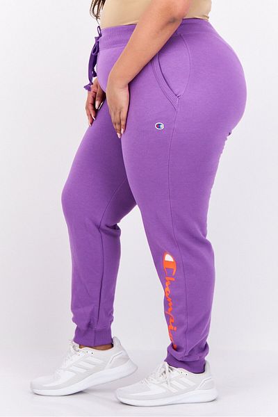 Champion Women Plus Size Outdoor Sweatpants, Purple