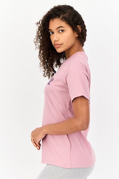 adidas Women Sportswear Fit Short Sleeve Outdoor T-Shirt, Mauve