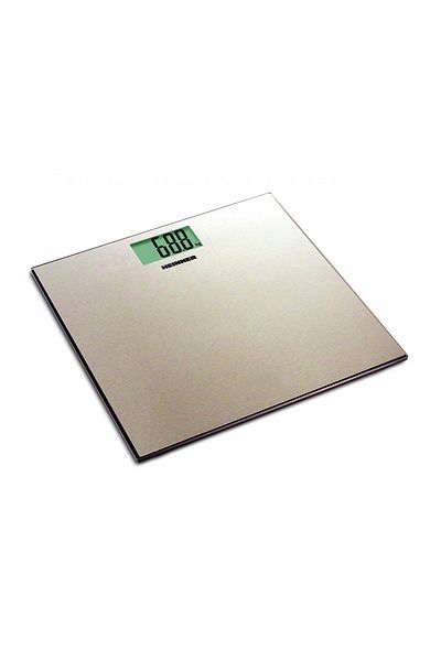 Heinner Bathroom scale HBS-180SSGD, 180kg, colored stainless steel platform, 30 x 30 cm, LCD display,