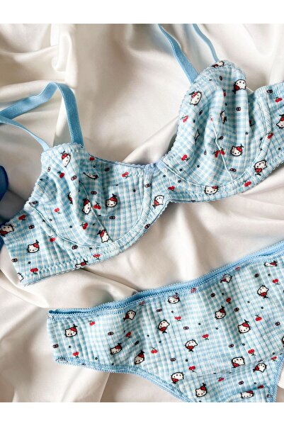 blackstrip Blush Crush Modal Kumaş Bralet Brazilian Külot Takımı