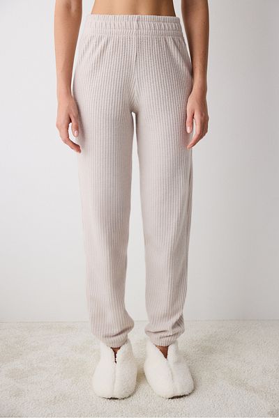 Penti Pantaloni Alia Waffle Gri