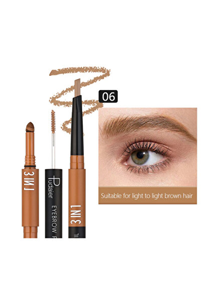 3ü1 arada kaş kalemi - 3-In-1 Eyebrow Multitasker vegan (06)