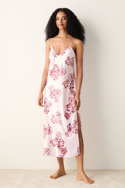 Penti Naya Satin Pink Nightgown